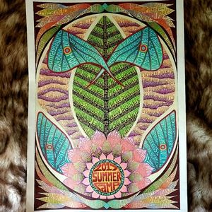 ~*Original*~ 22"×30" Summer Camp Music Festival artwork with full lineup